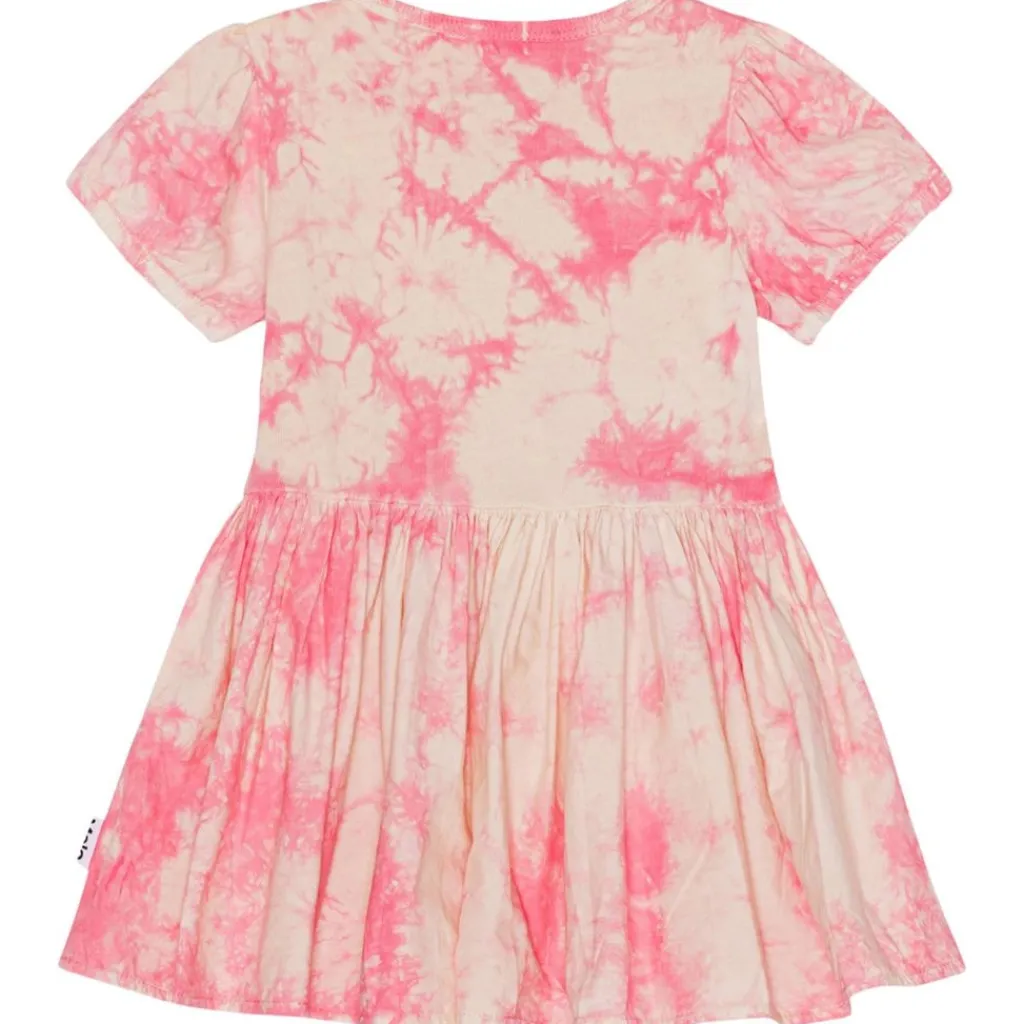 GOTS Cibi Klänning Rose Tie Dye>Molo Sale