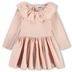 GOTS Crystala Långärmad Klänning Petal Blush>Molo Sale