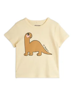 GOTS Dino T-shirt Beige>Mini Rodini Hot