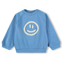 GOTS Disc Sweatshirt Blue Tide>Molo Best
