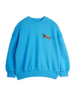 GOTS Dog Sweatshirt Blue>Mini Rodini New