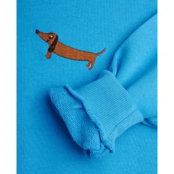 GOTS Dog Sweatshirt Blue><noscript><img width=