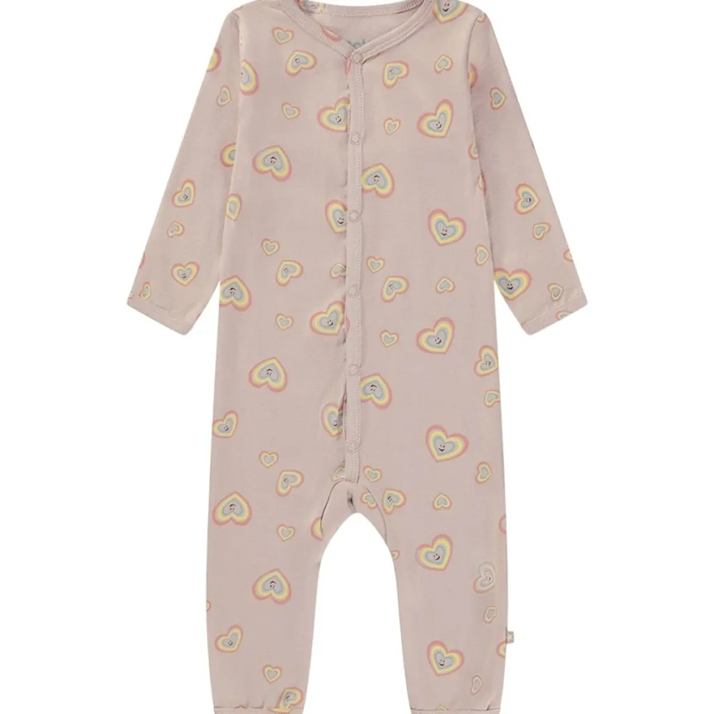 GOTS Fahari Bodysuit Mini Aura Hearts>Molo Outlet