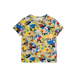 GOTS Flowers Aop Kortärmad Top Multi><noscript><img width=