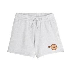GOTS Flundra Sweatshorts Grey Melange>Mini Rodini Online