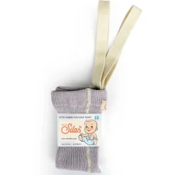 GOTS Fotlösa Strumpbyxor Creamy Lavender>Silly Silas Sale