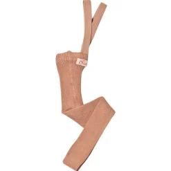 GOTS Fotlösa Strumpbyxor Light Brown Rose>Silly Silas