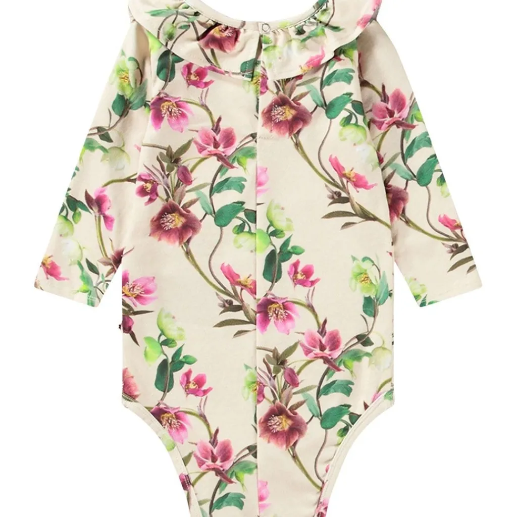 GOTS Freya Baby body Hellebore>Molo Hot