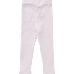 GOTS Heart Pointelle Leggings Lavender>Copenhagen Colors Sale