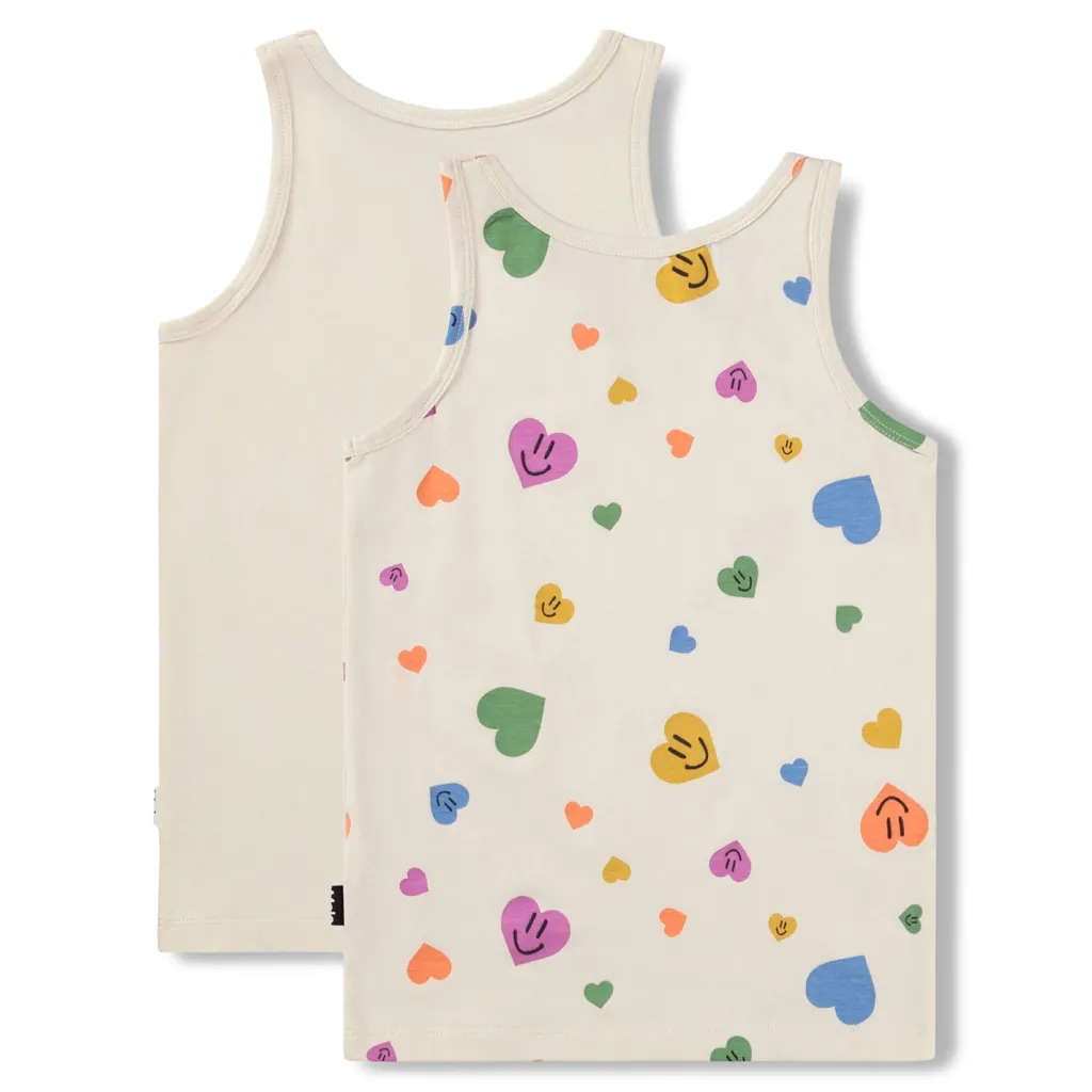 GOTS Jeanie 2-pack Linne Confetti Smiles>Molo Hot