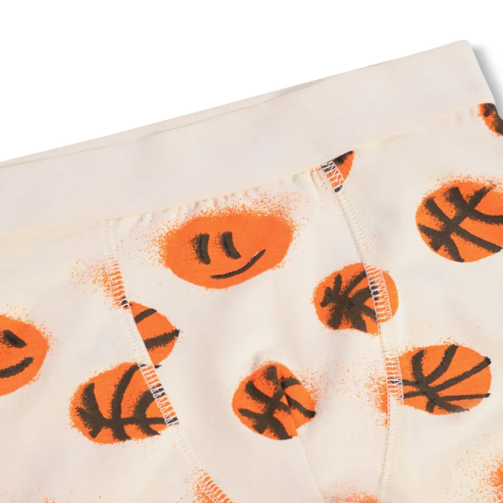 GOTS Justin 2-pack Boxershorts Raven Basketballs>Molo Clearance