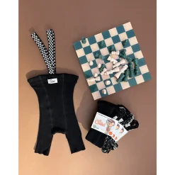 GOTS Korta Strumpbyxor Classic Black Checked><noscript><img width=