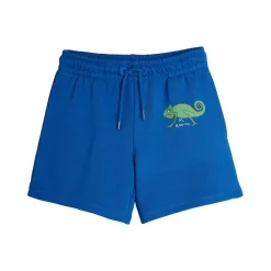 GOTS Lizard Sweatshorts Blue>Mini Rodini Hot