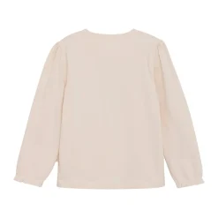 GOTS Långärmad T-shirt Sandshell>Minymo Clearance
