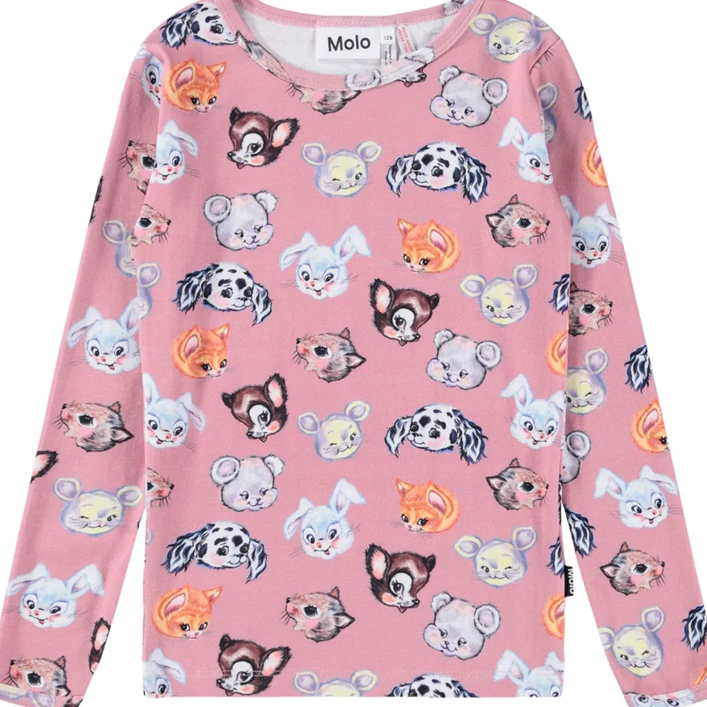 GOTS Lue Pyjamas Itty Bitty Blush>Molo Hot