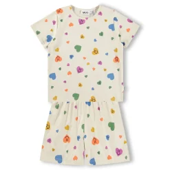 GOTS Luvis Pyjamas Confetti Smiles>Molo New