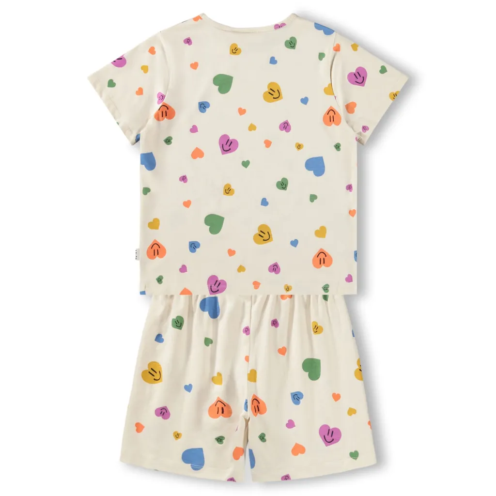 GOTS Luvis Pyjamas Confetti Smiles>Molo New