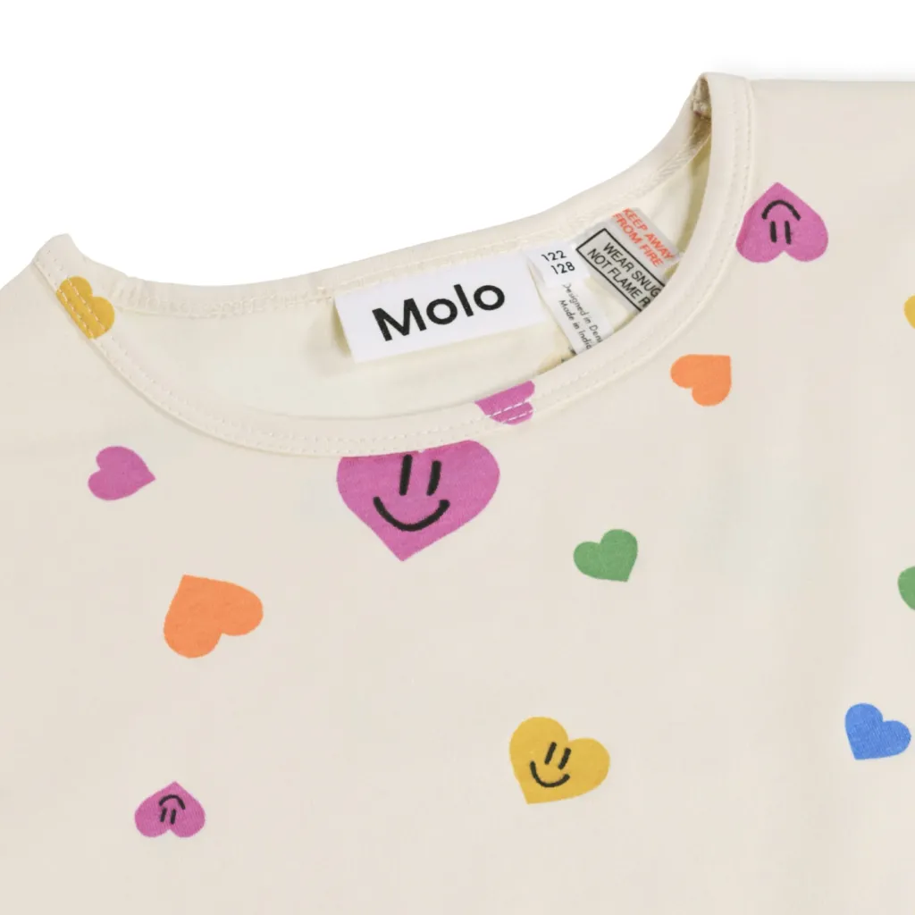 GOTS Luvis Pyjamas Confetti Smiles>Molo New