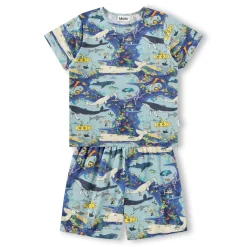 GOTS Luvis Pyjamas Pixel Sea>Molo
