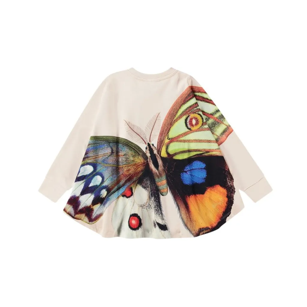 GOTS Marcella Tröja Giant Butterfly>Molo Outlet