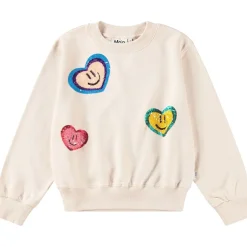 GOTS Marge Tröja Sequin Hearts>Molo Sale