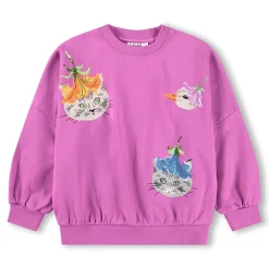 GOTS Marika Sweatshirt Animal Sparkle>Molo Online