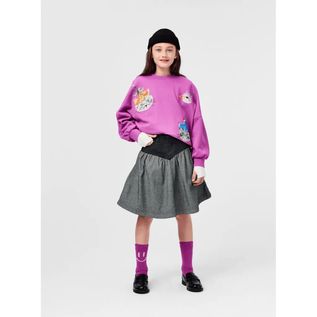 GOTS Marika Sweatshirt Animal Sparkle>Molo Online