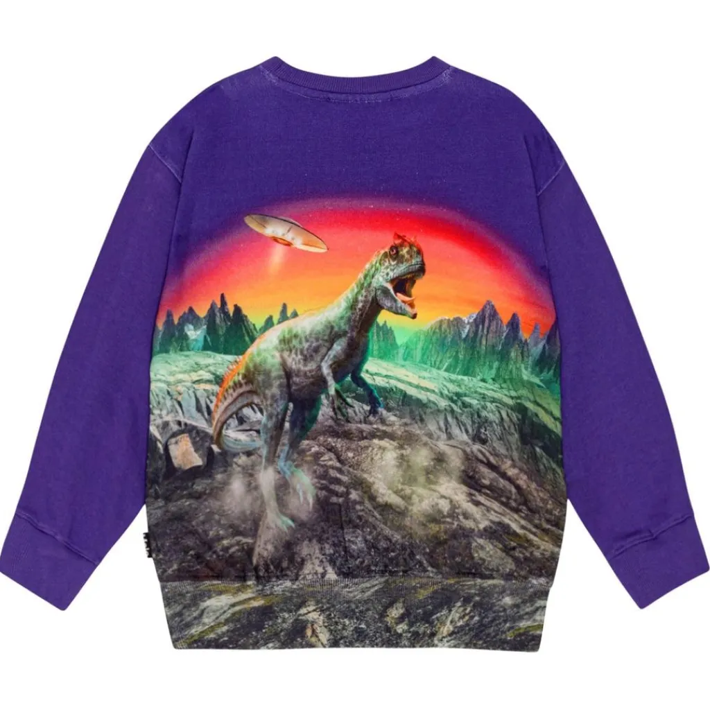 GOTS Mattis Tröja Dino Play>Molo Best