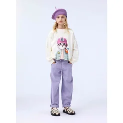 GOTS Maxi Sweatshirt Kitty Miauu>Molo Online