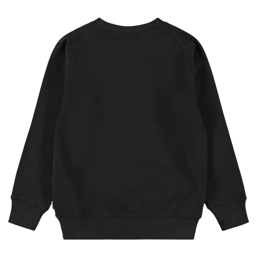 GOTS Mike Sweatshirt Black>Molo Online