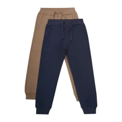 GOTS Mjukisbyxor 2-pack Parisian Night>Minymo