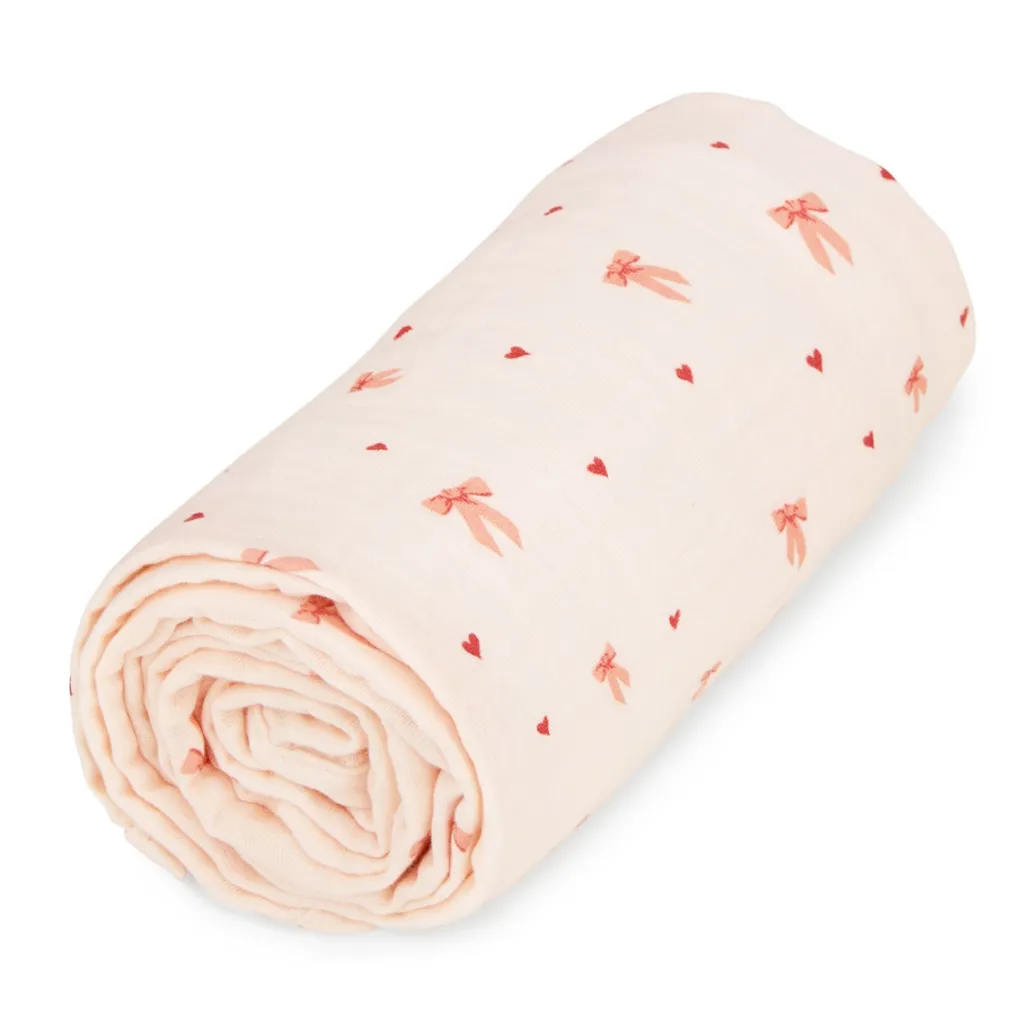 GOTS Muslin Babyfilt Bows>Cam Cam Discount