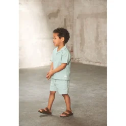 GOTS Muslin Shorts Jadeite><noscript><img width=