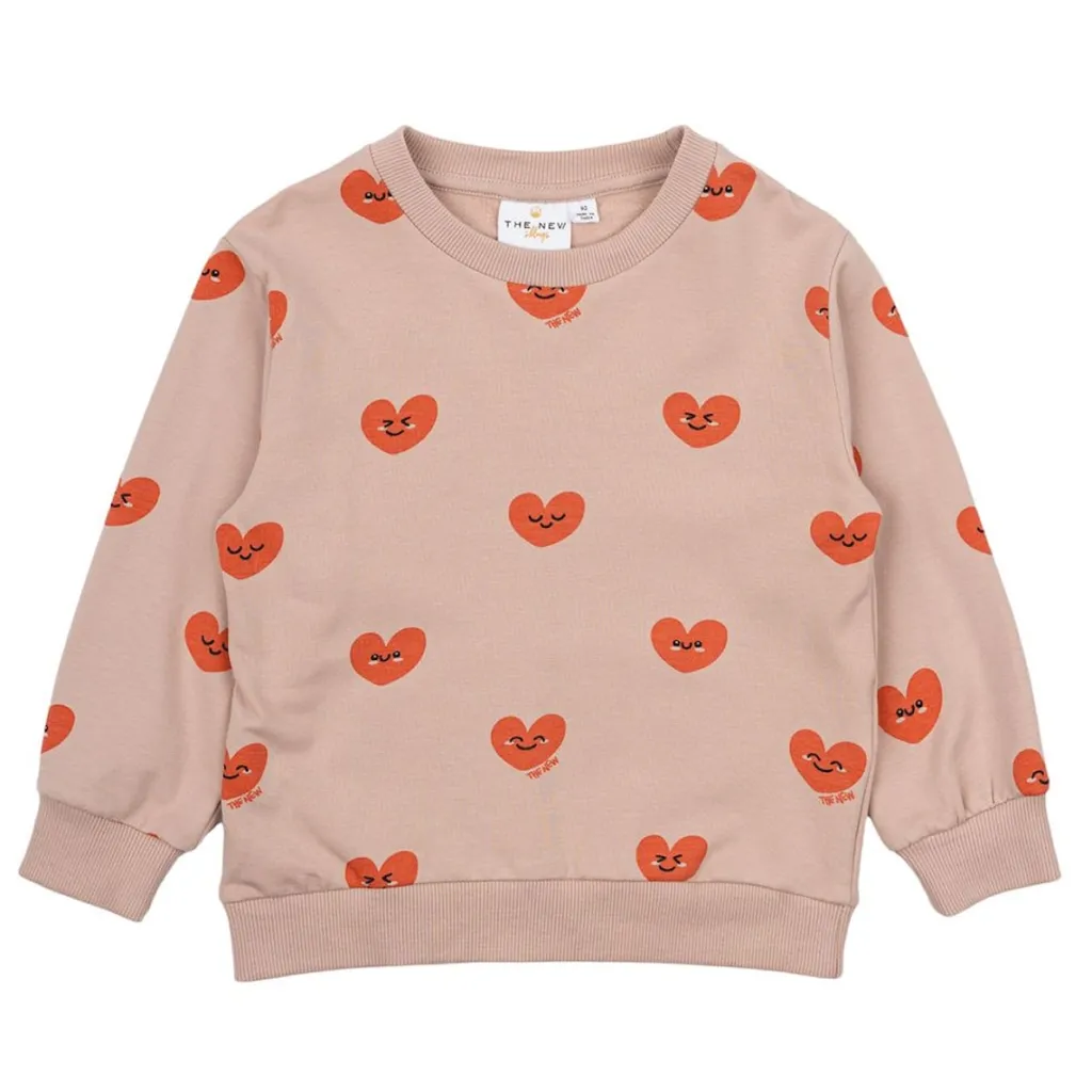 GOTS Nell Sweatshirt Adobe Rose>The New Siblings Clearance
