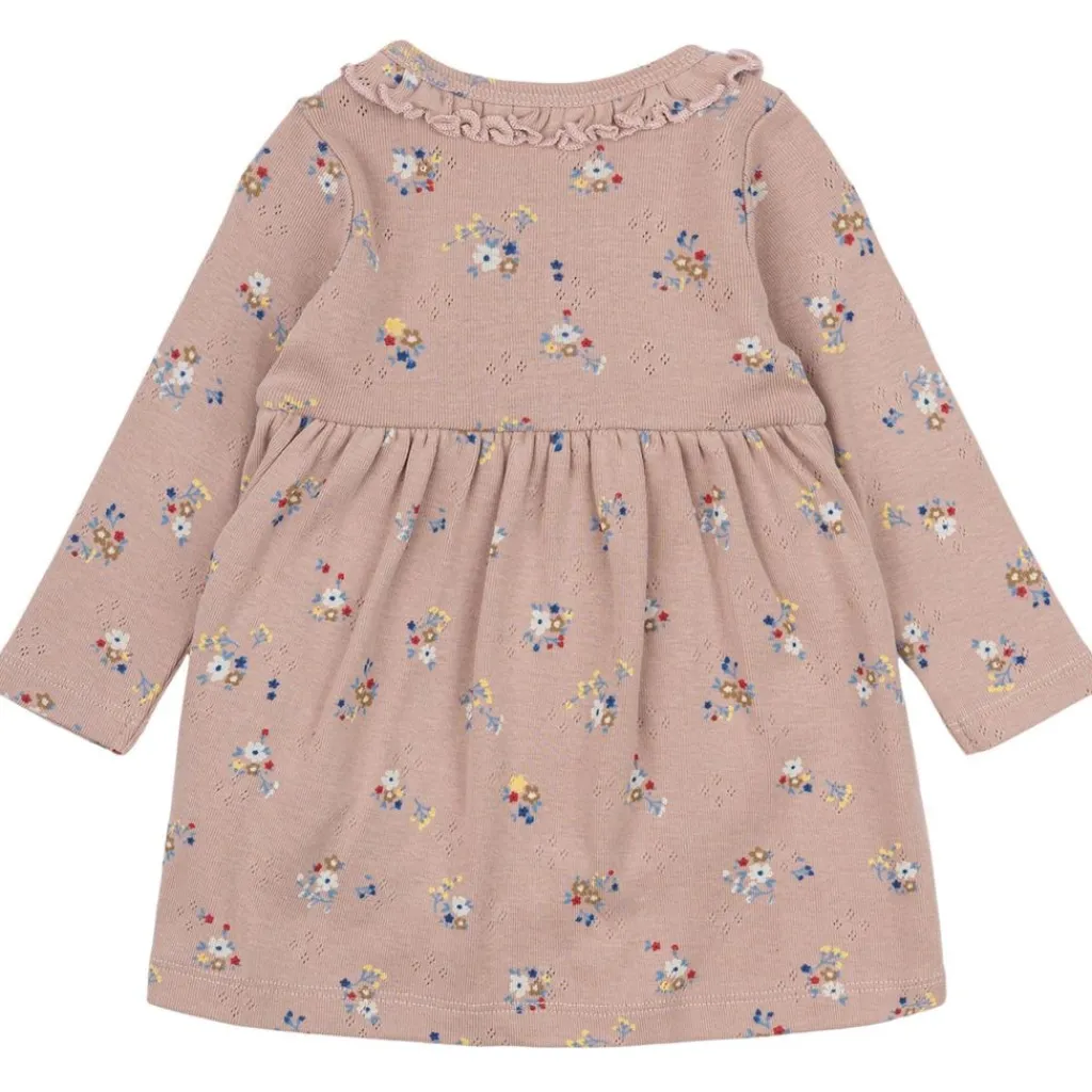 GOTS Nicole Pointelle Bodydress Adobe Rose>The New Siblings Best