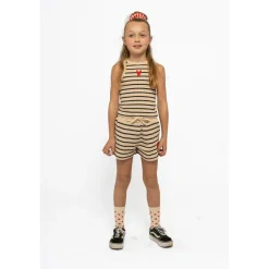 GOTS Nil Shorts Mood Indigo Striped><noscript><img width=