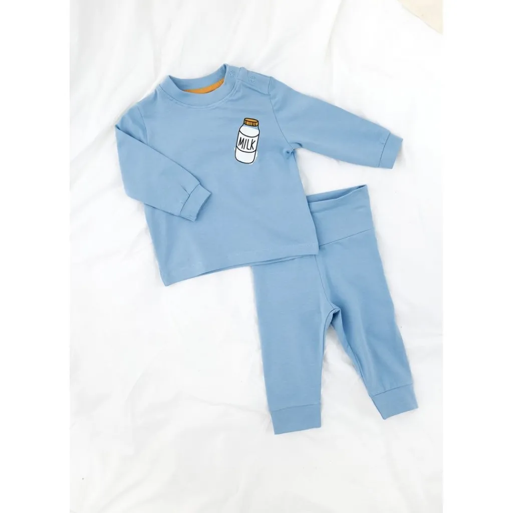 GOTS Nolan Byxor Ashley Blue>The New Siblings Sale