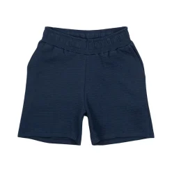 GOTS Nudvig Waffle Shorts Mood Indigo>The New
