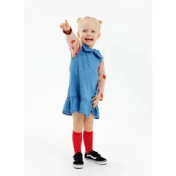 GOTS Nynne Rib Tee Adobe Rose>The New Siblings Clearance