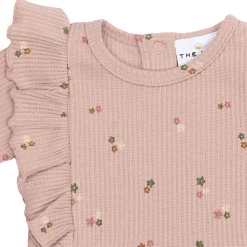 GOTS Odelia Ribbad Klänning Adobe Rose Aop><noscript><img width=