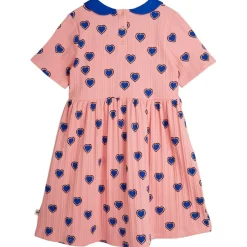 GOTS Outlined Hearts Klänning Pink><noscript><img width=