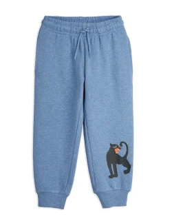 GOTS Panther Sp Melange Mjukisbyxor Blue>Mini Rodini Sale