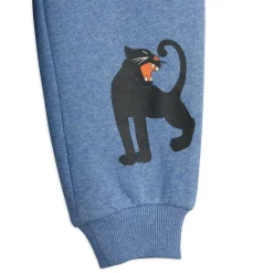 GOTS Panther Sp Melange Mjukisbyxor Blue>Mini Rodini Sale
