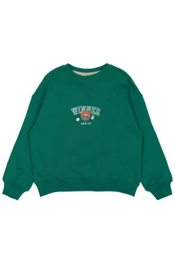 GOTS Paul Sweatshirt Alpine Green>The New Discount