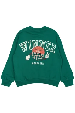 GOTS Paul Sweatshirt Alpine Green>The New Discount