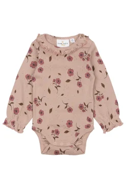 GOTS Picole Långärmad Body Adobe Rose>The New Siblings Hot