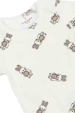 GOTS Pippa Långärmad Ribbad Body Cloud Dancer><noscript><img width=