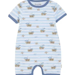 GOTS Playsuit Aop Skyway>Minymo Outlet