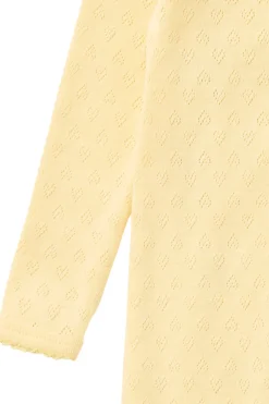 GOTS Pointelle Body Pale Yellow><noscript><img width=