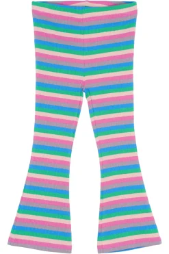 GOTS Polly Ribbade Byxor Multi Striped>The New Siblings Best